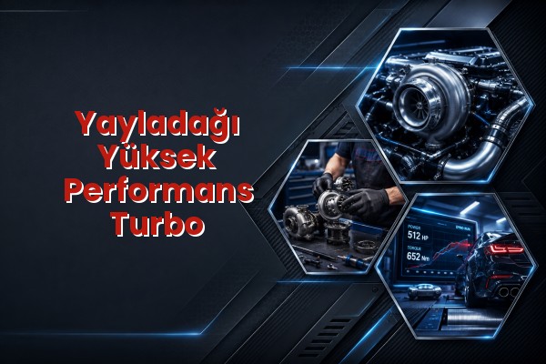 Yüksek Performans Turbo uzman teknik servis hizmet görselleri