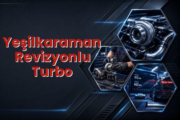 Revizyonlu Turbo uzman teknik servis hizmet görselleri