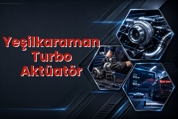 Turbo Aktüatör uzman teknik servis hizmet görselleri