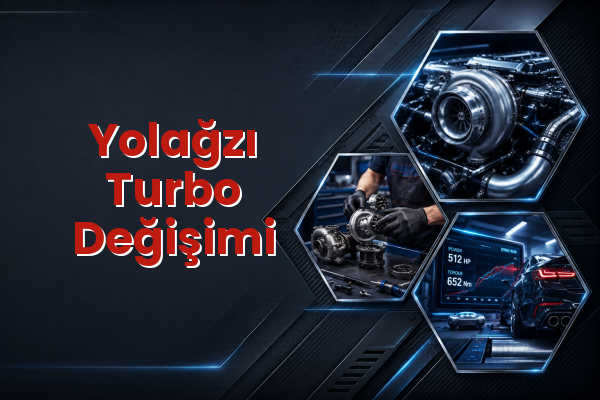 Turbo Değişimi uzman teknik servis hizmet görselleri
