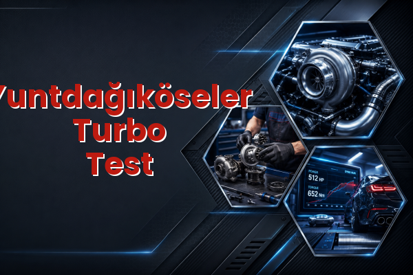 Turbo Test uzman teknik servis hizmet görselleri